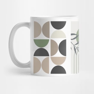 Tropics. Geometric ornament. Boho style Mug